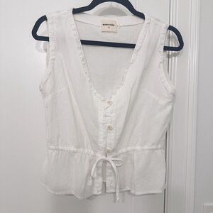 Rudy Jude June Vest in Salt, Size Small